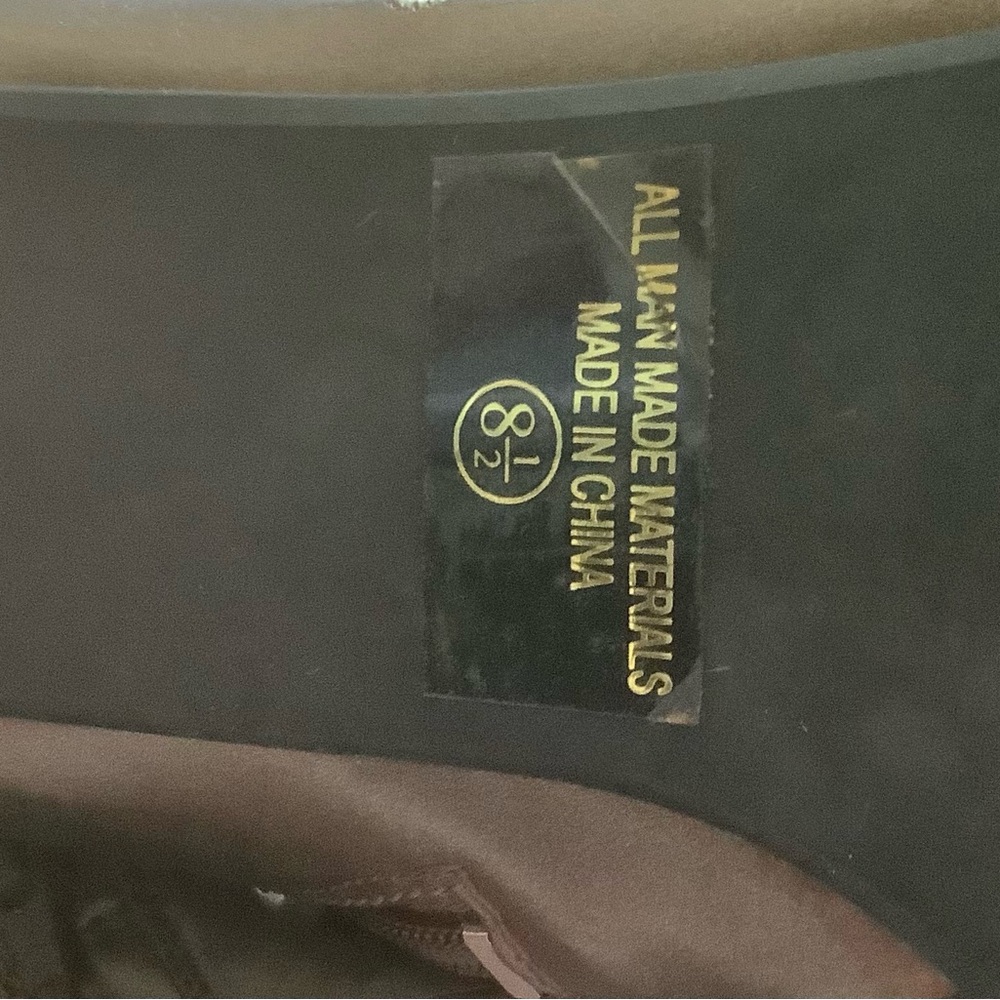 Y2K Embroidered Dark Brown Heeled Boots